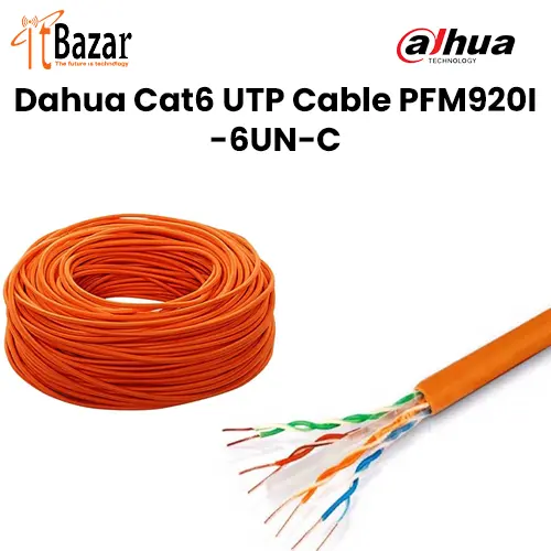 Dahua Cat-6 Orange Coper Cable